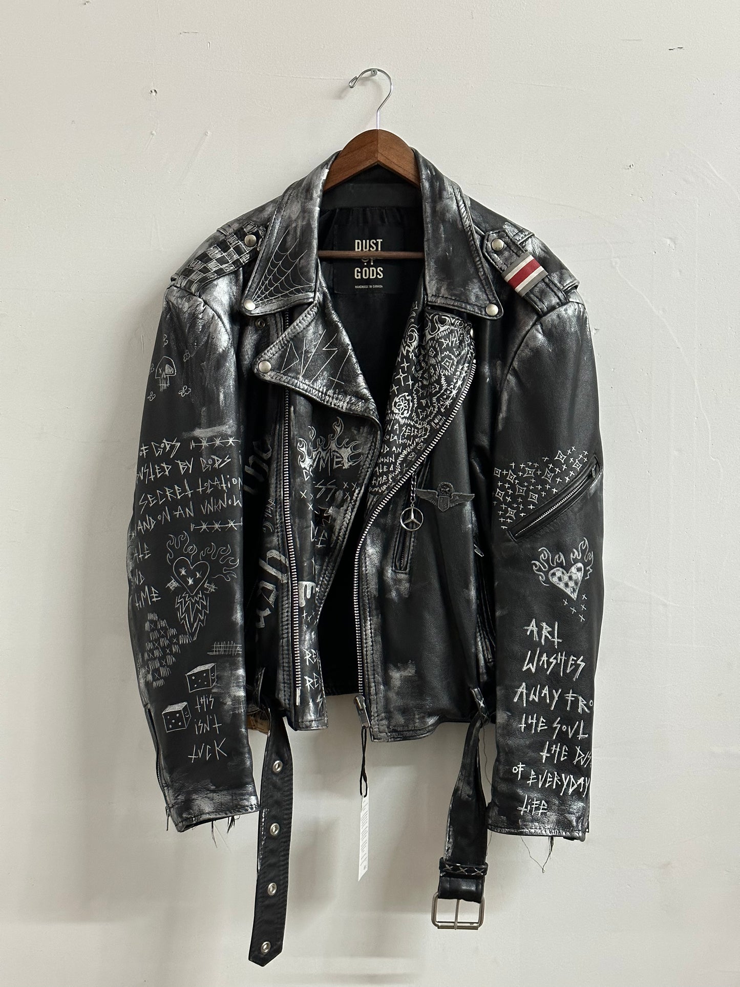 THE DUST OF LIFE LEATHER JACKET