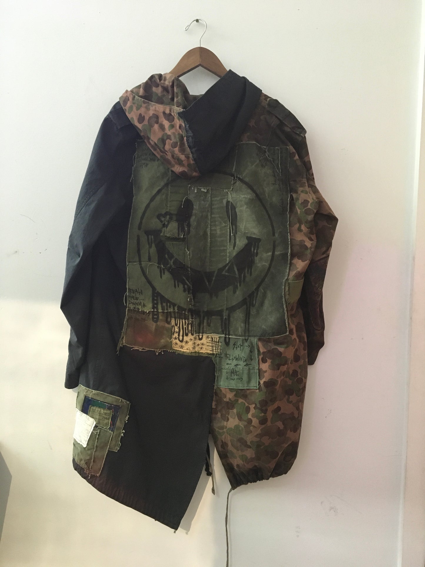 Camo Smiley Face Jacket