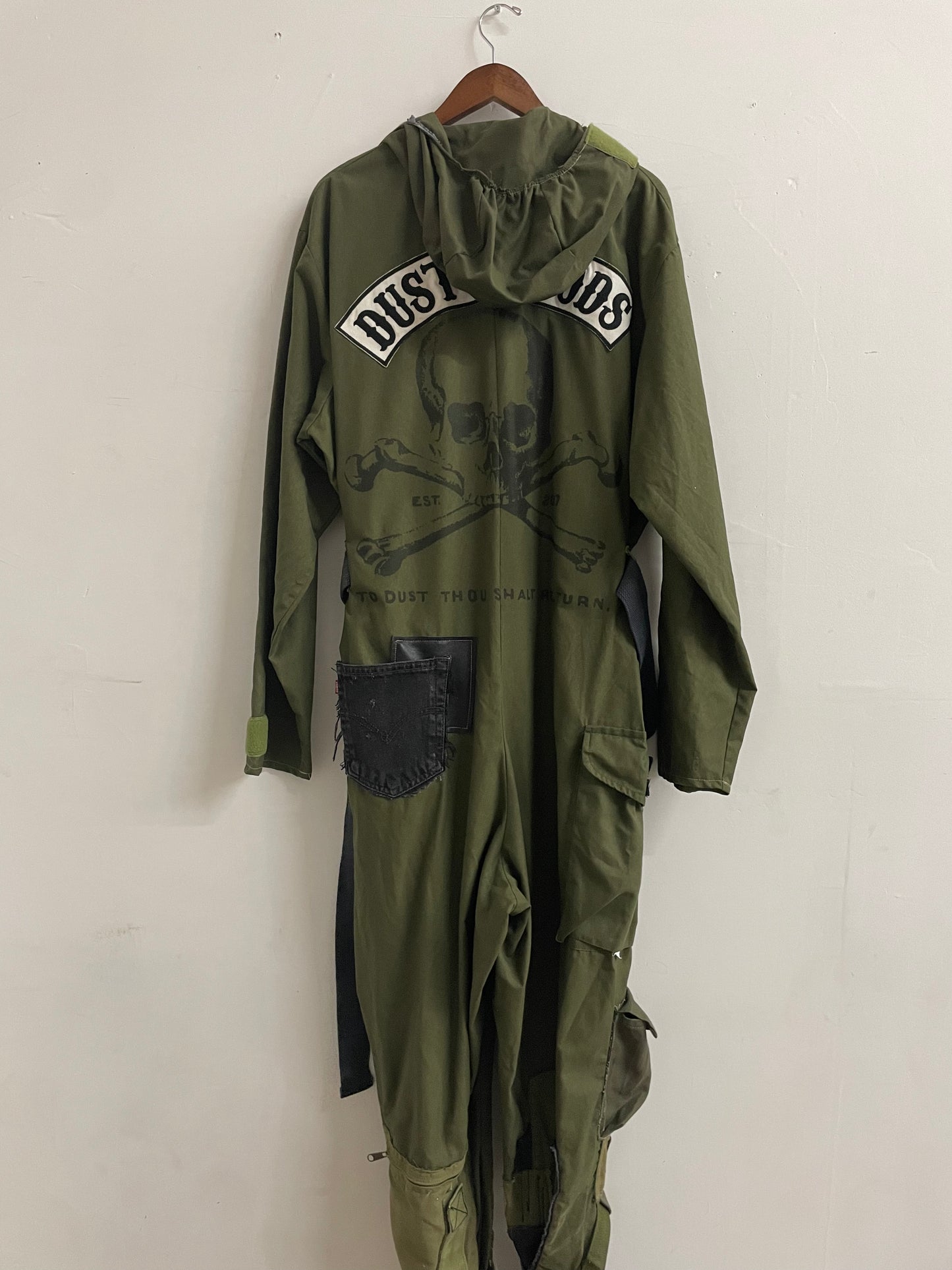 Reworked Skull Military Coveralls