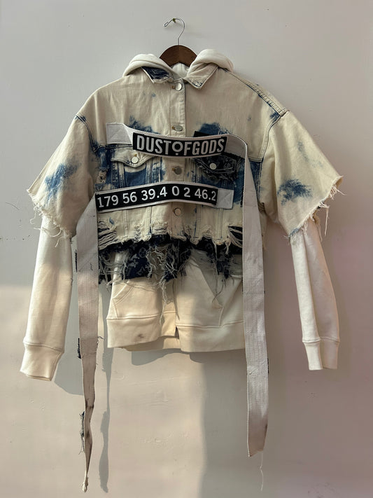 White Bondage Dusted Jacket