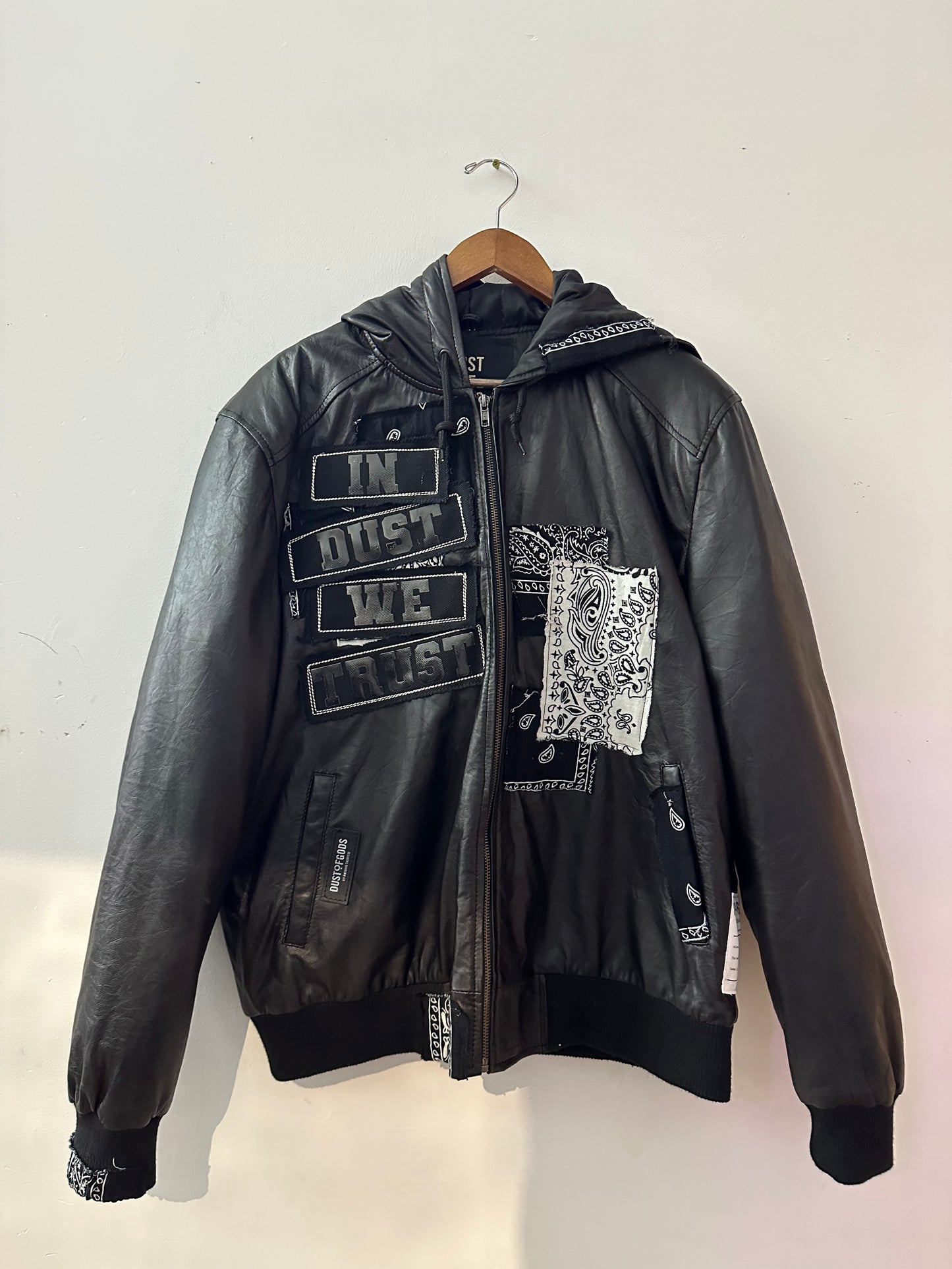 In Dust We Trust Leather Jacket