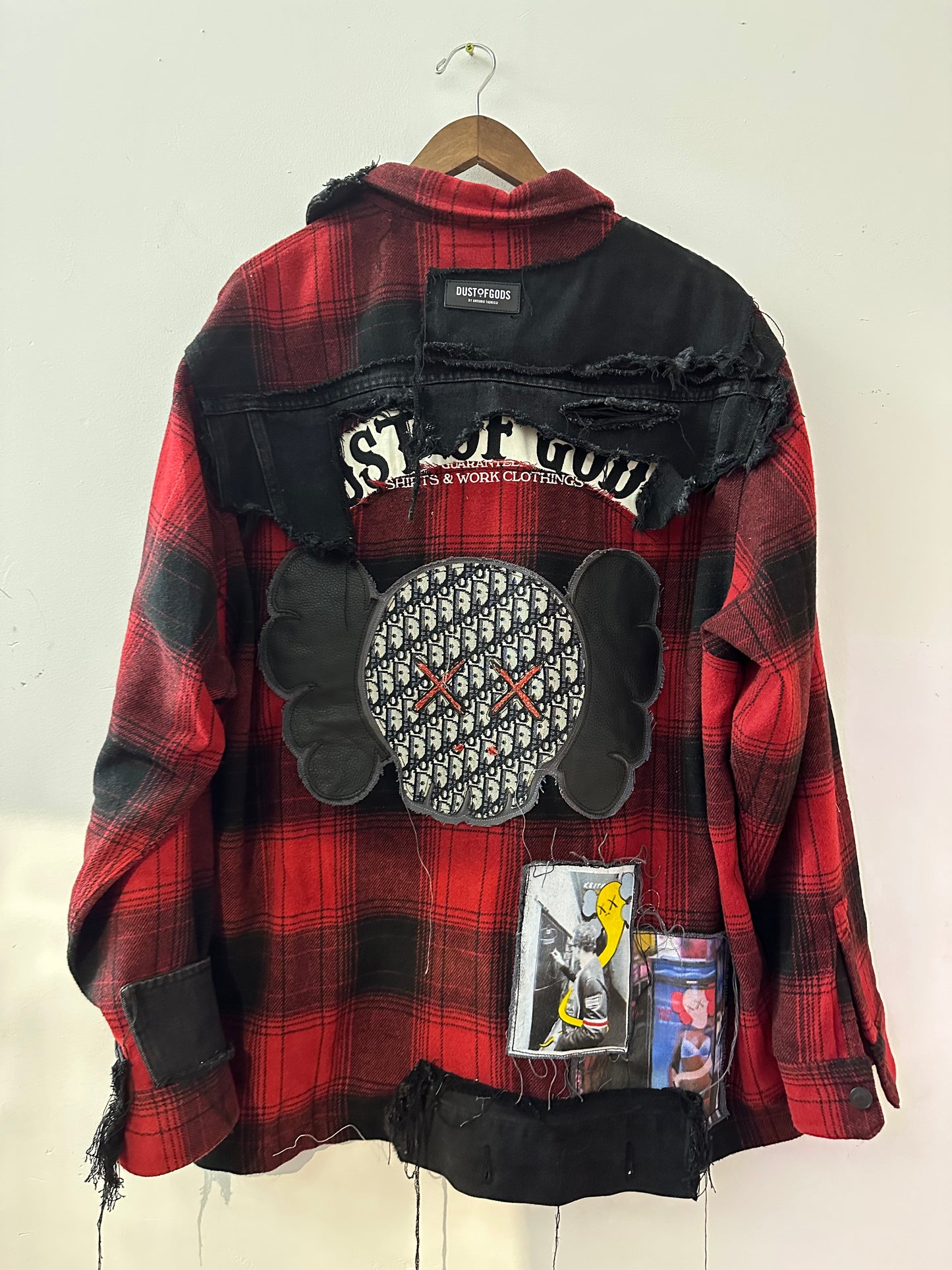 Deconstructed Kaws Flannel