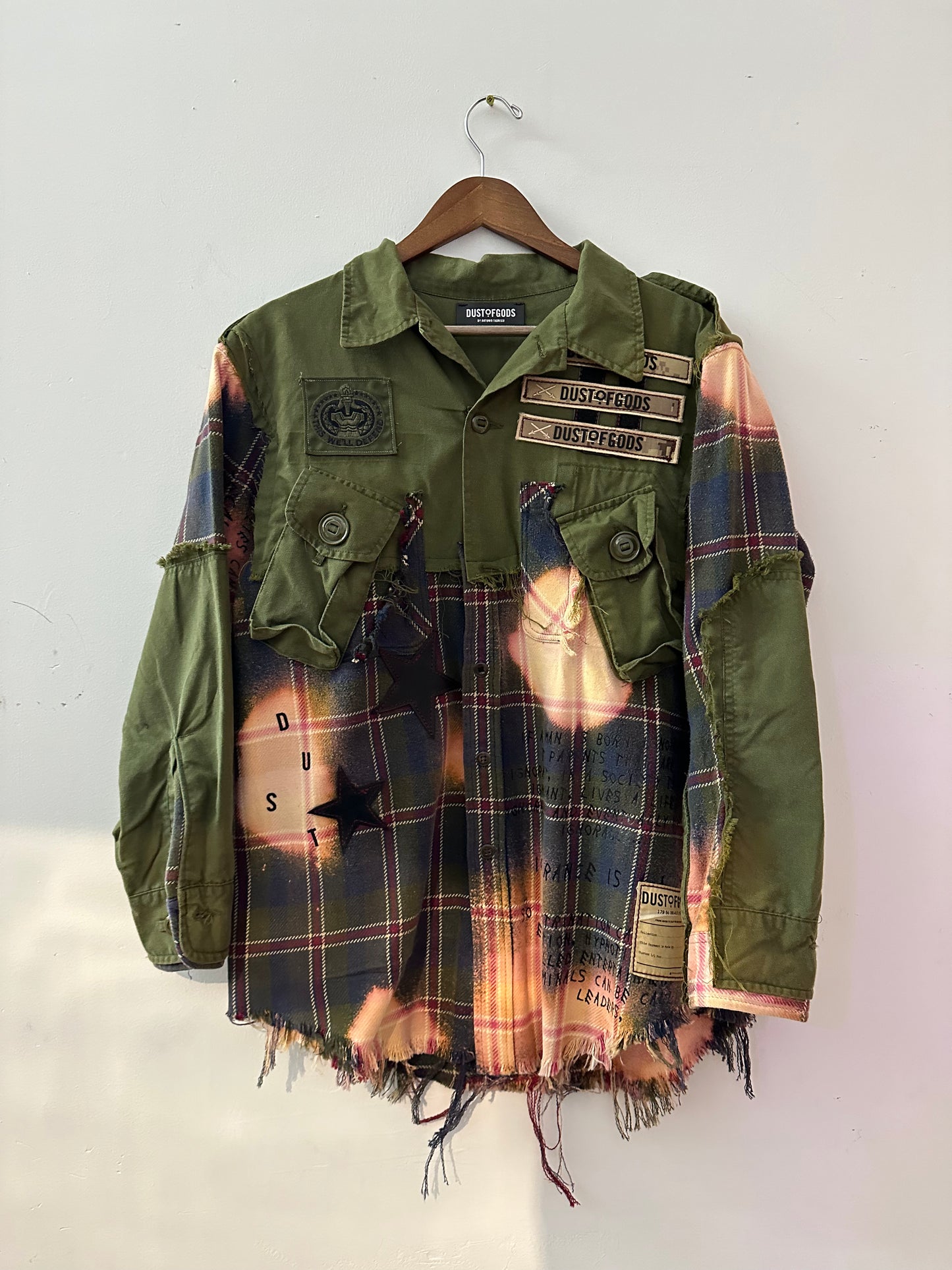 Reworked Lost Boys Military Flannel