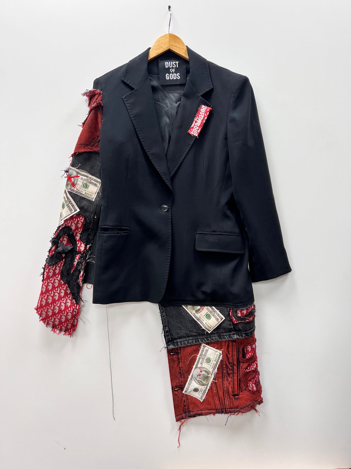 Red Deconstructed This Is Not Dior Blazer