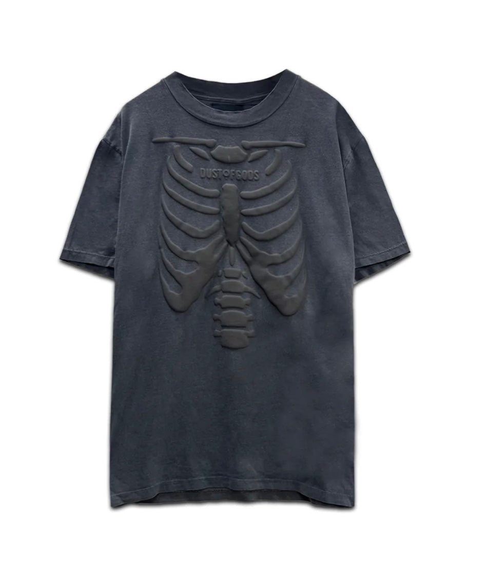 Skull & Bones Charcoal Tee