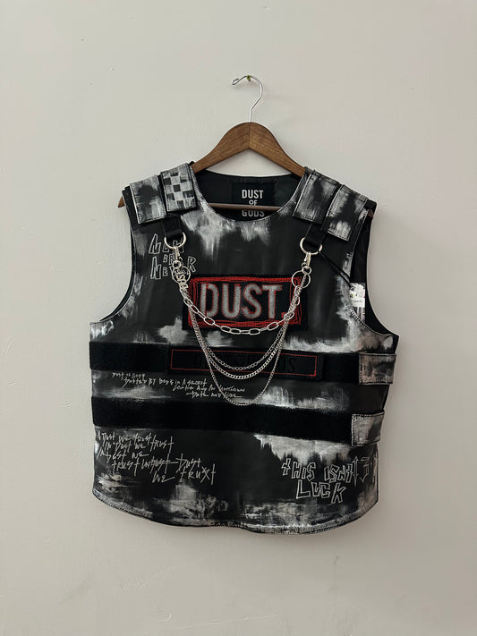 Skull Leather Tactical Vest