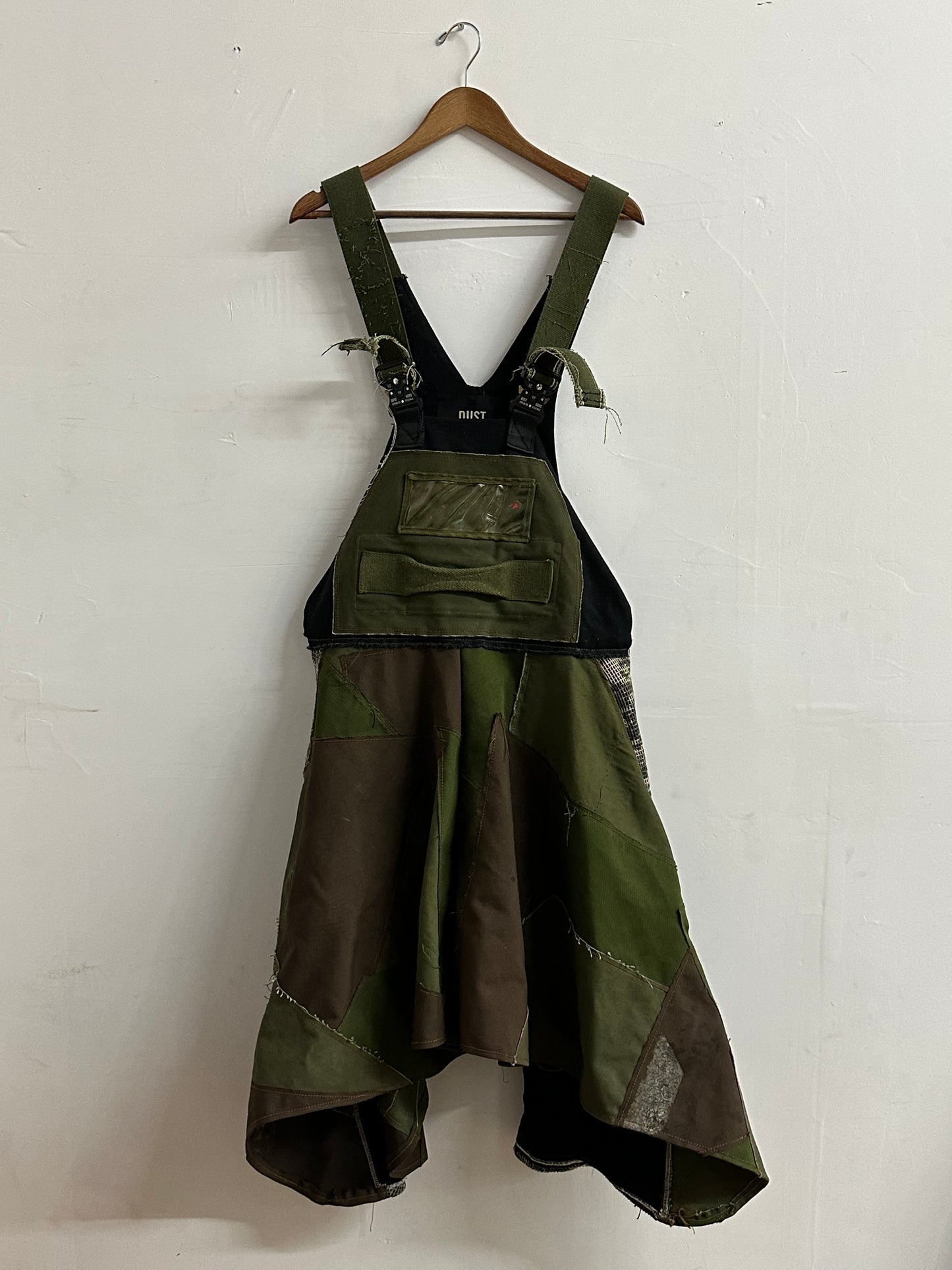 NYFW 22 Look 13 - Deconstructed Military Tent Coverall