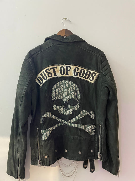 Suede Chain Jacket