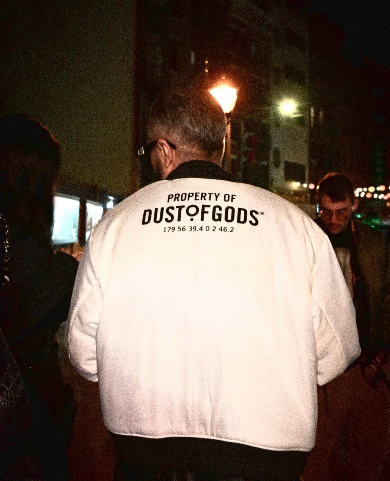 Dust Staple Bomber with White Lining