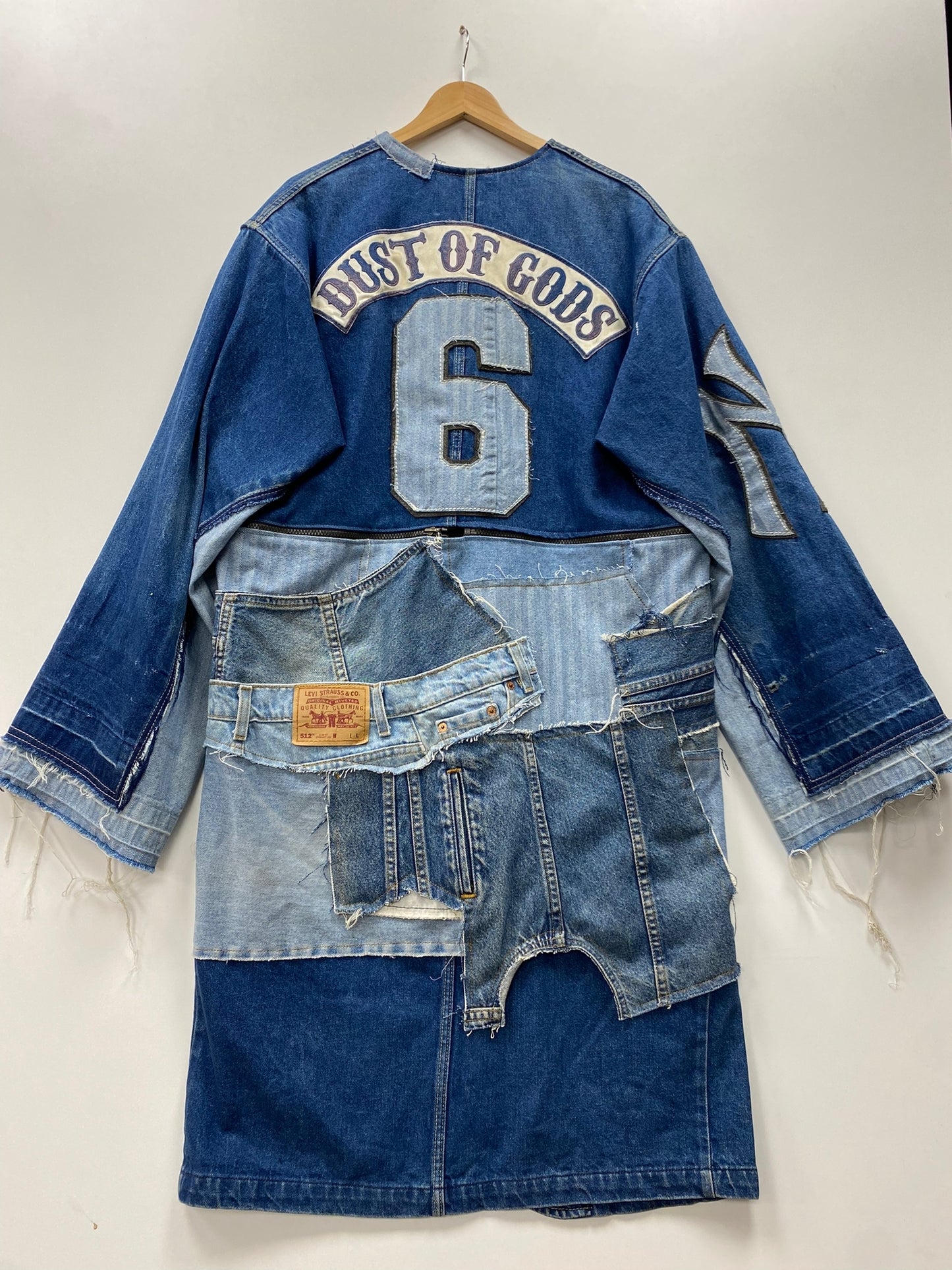 NY Yankees Denim Duster