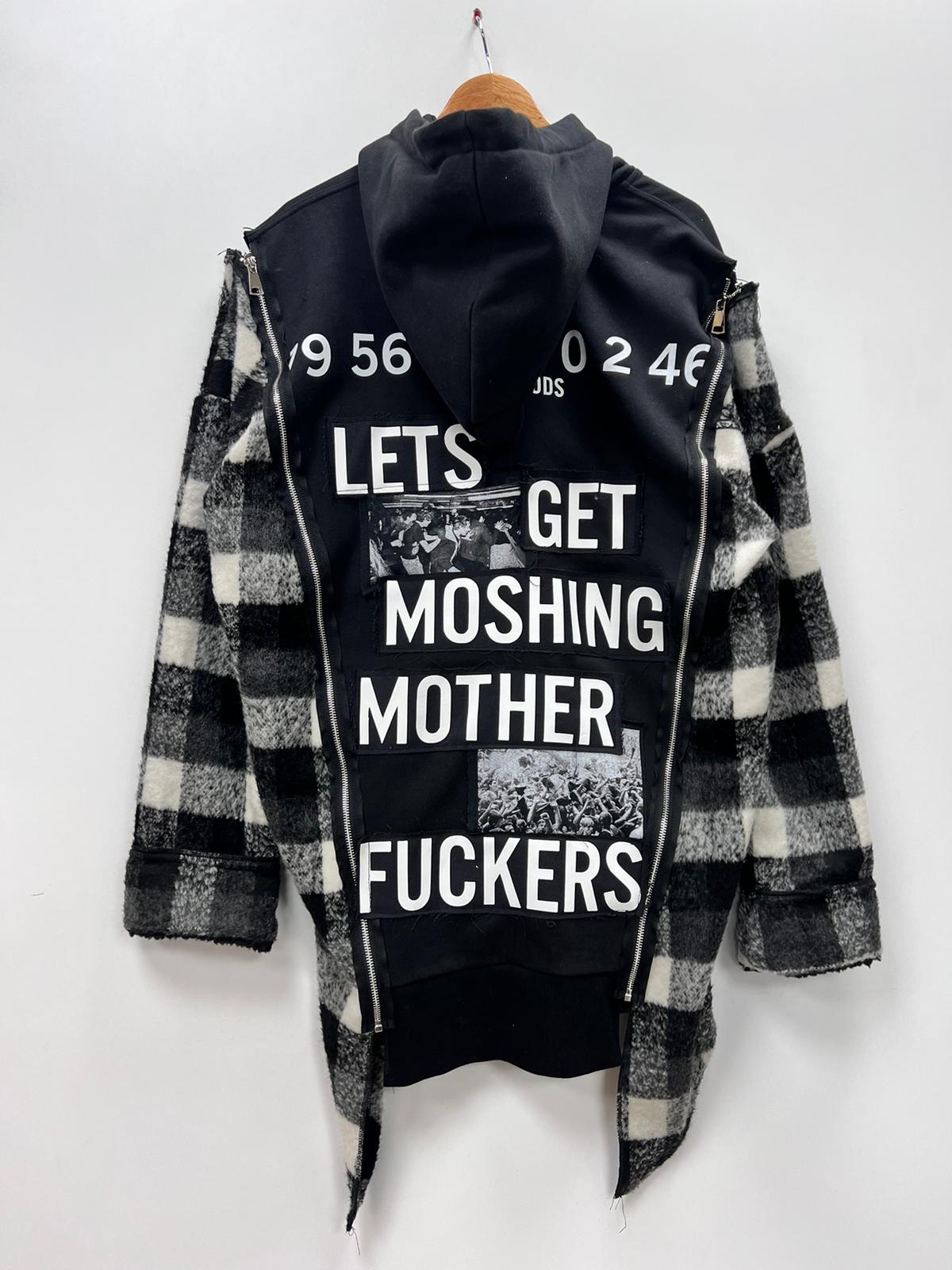 “Lets Get Moshing” Flannel Jacket