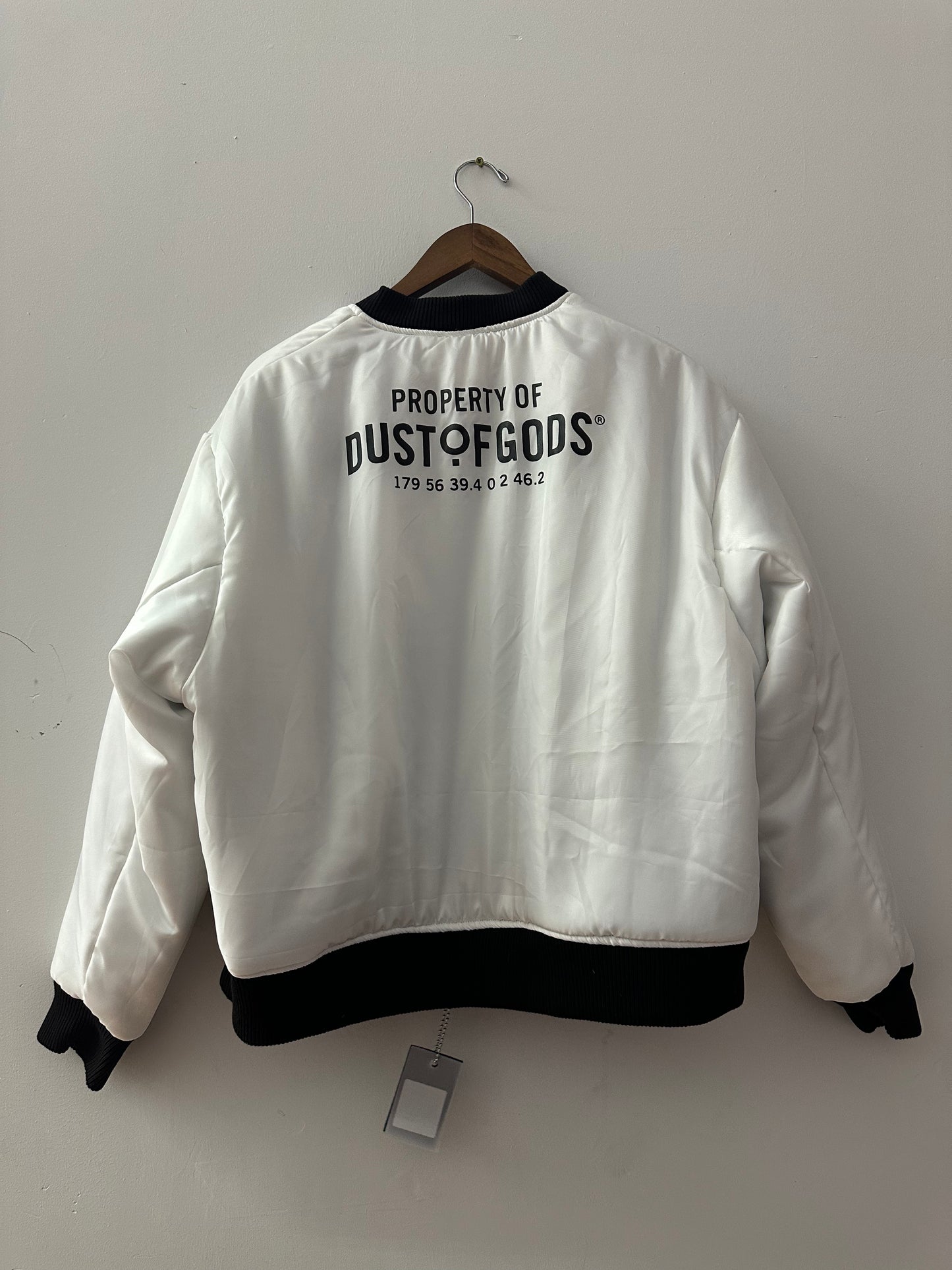 Dust Staple Bomber with White Lining