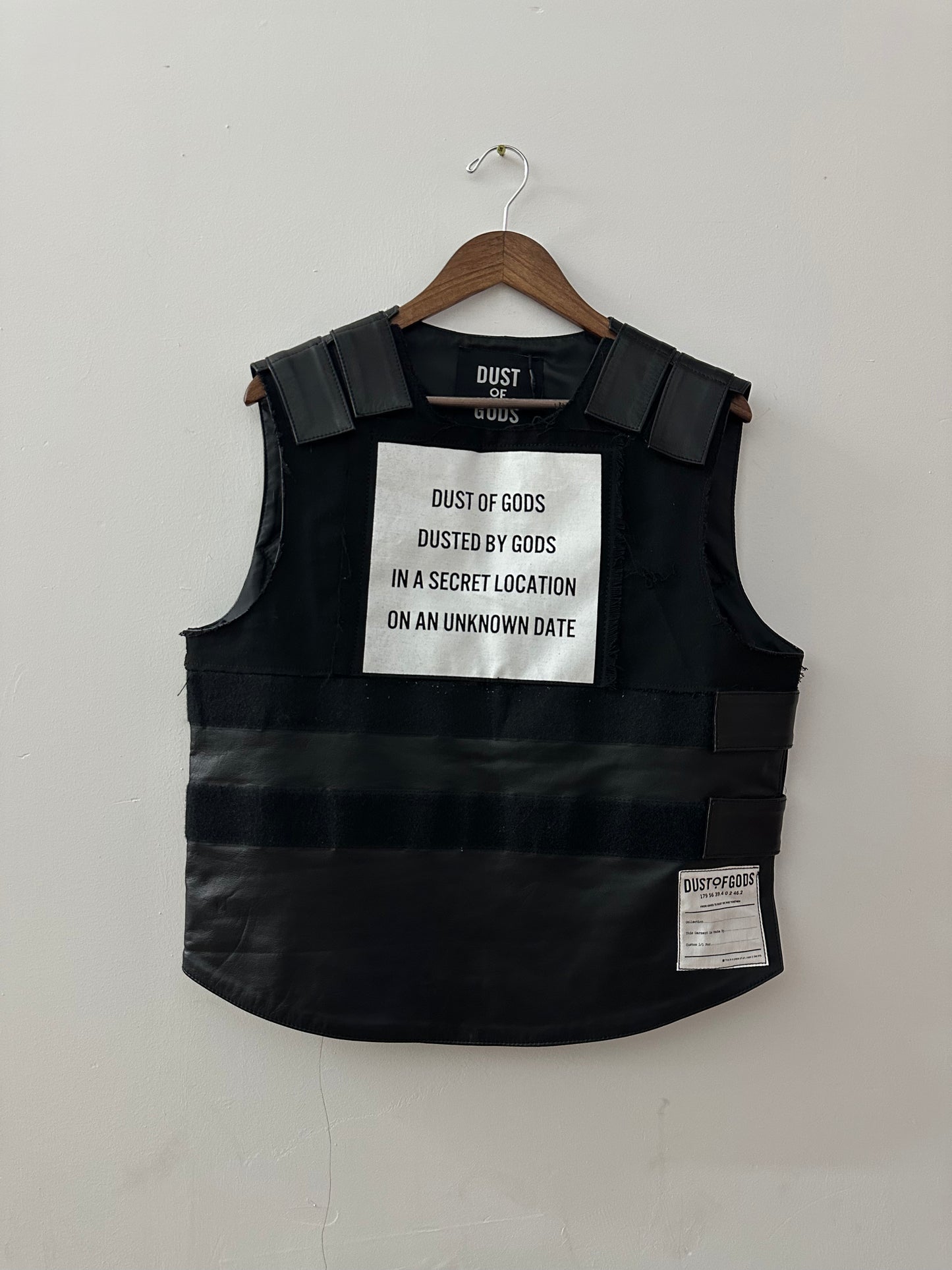 This is Not Chanel Leather Tactical Vest