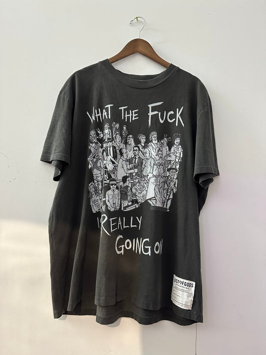 What the fuck is really going on - Charcoal T-shirt