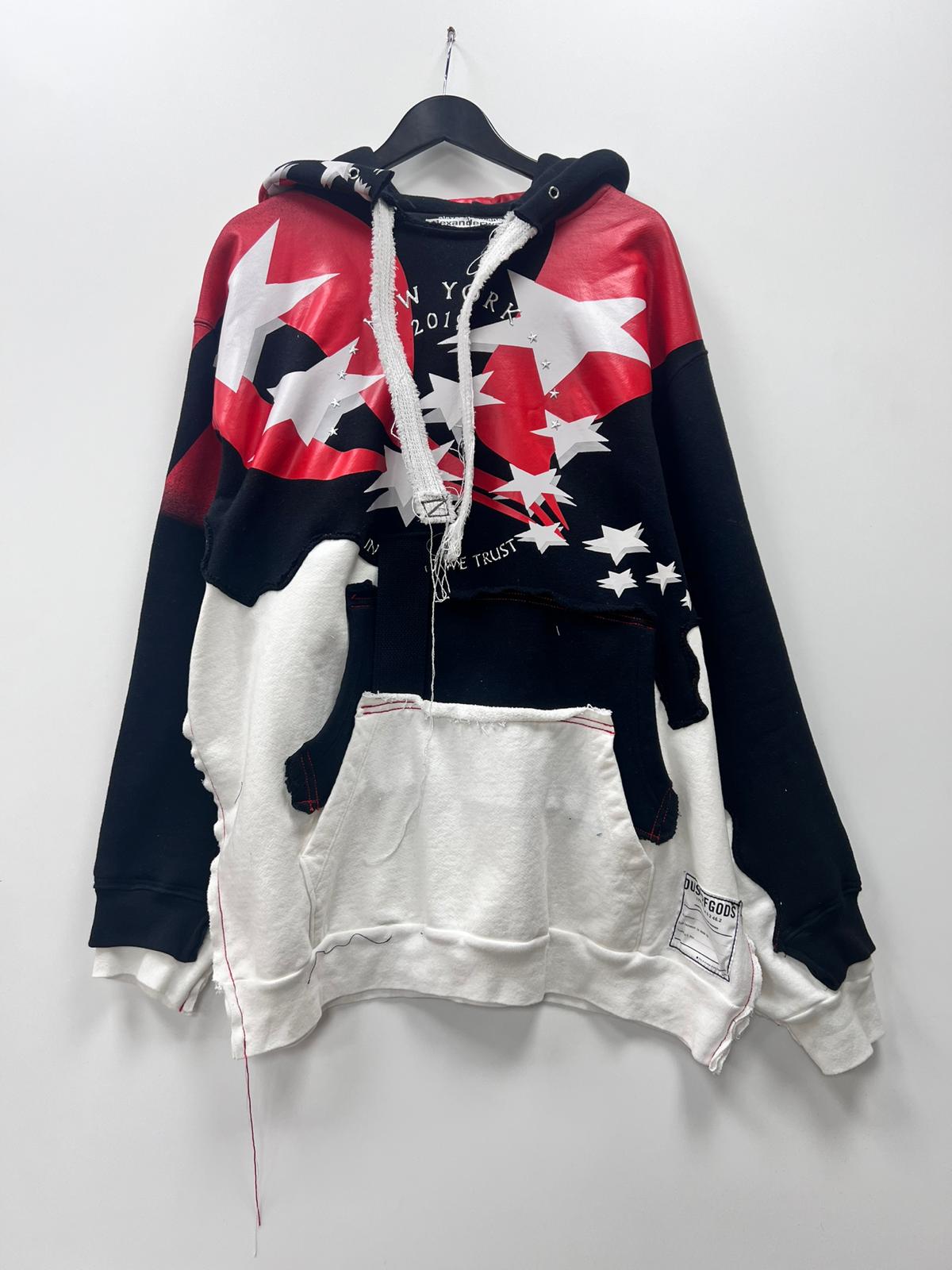 Reworked Alexander Wang Star Hoodie