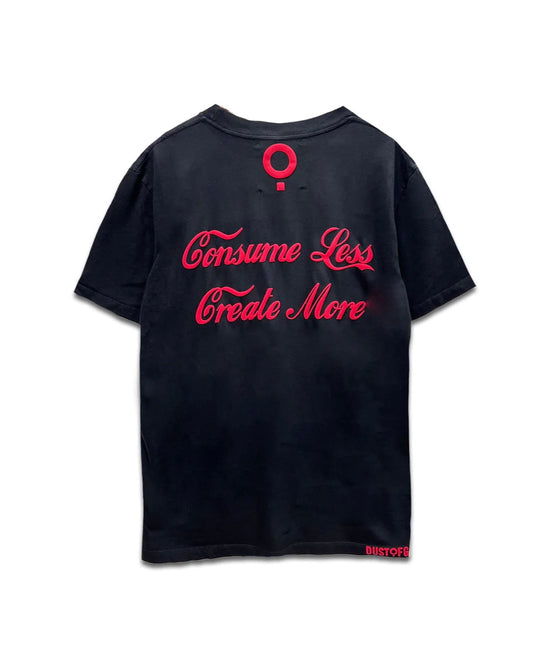 Dust Dealer ~ Consume Less Create More Black Tee