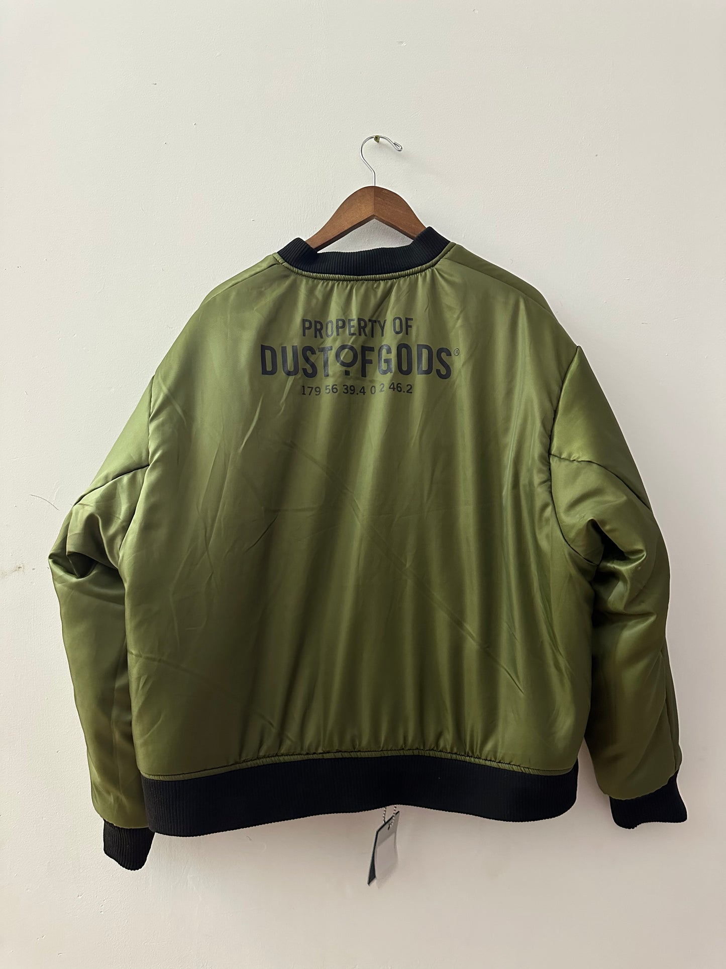 Dust Staple Bomber with Cargo Green Lining