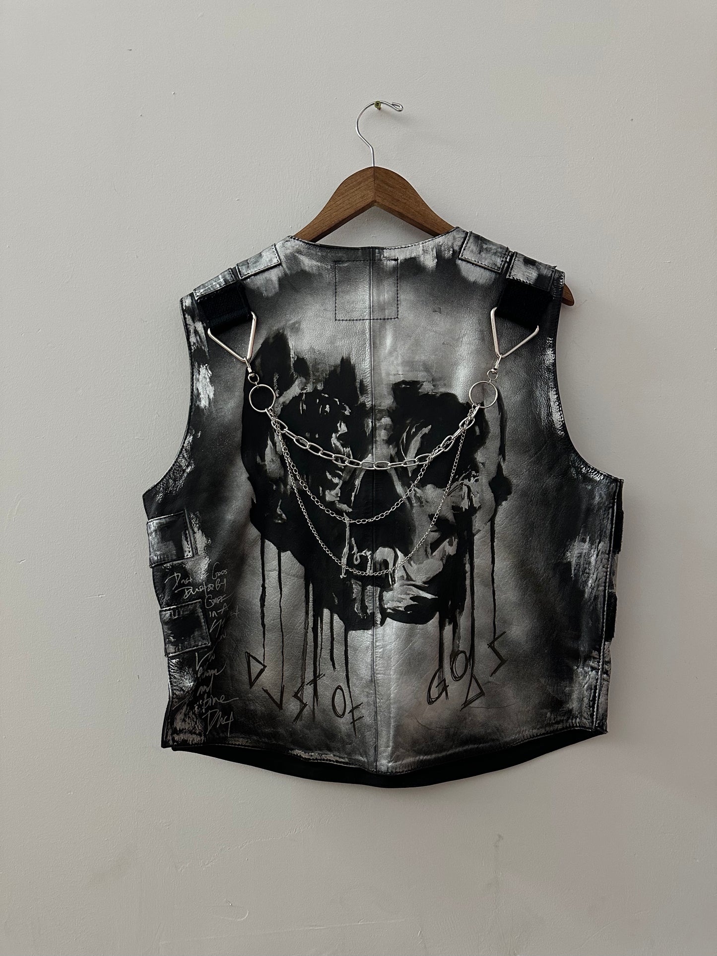 Skull Leather Tactical Vest