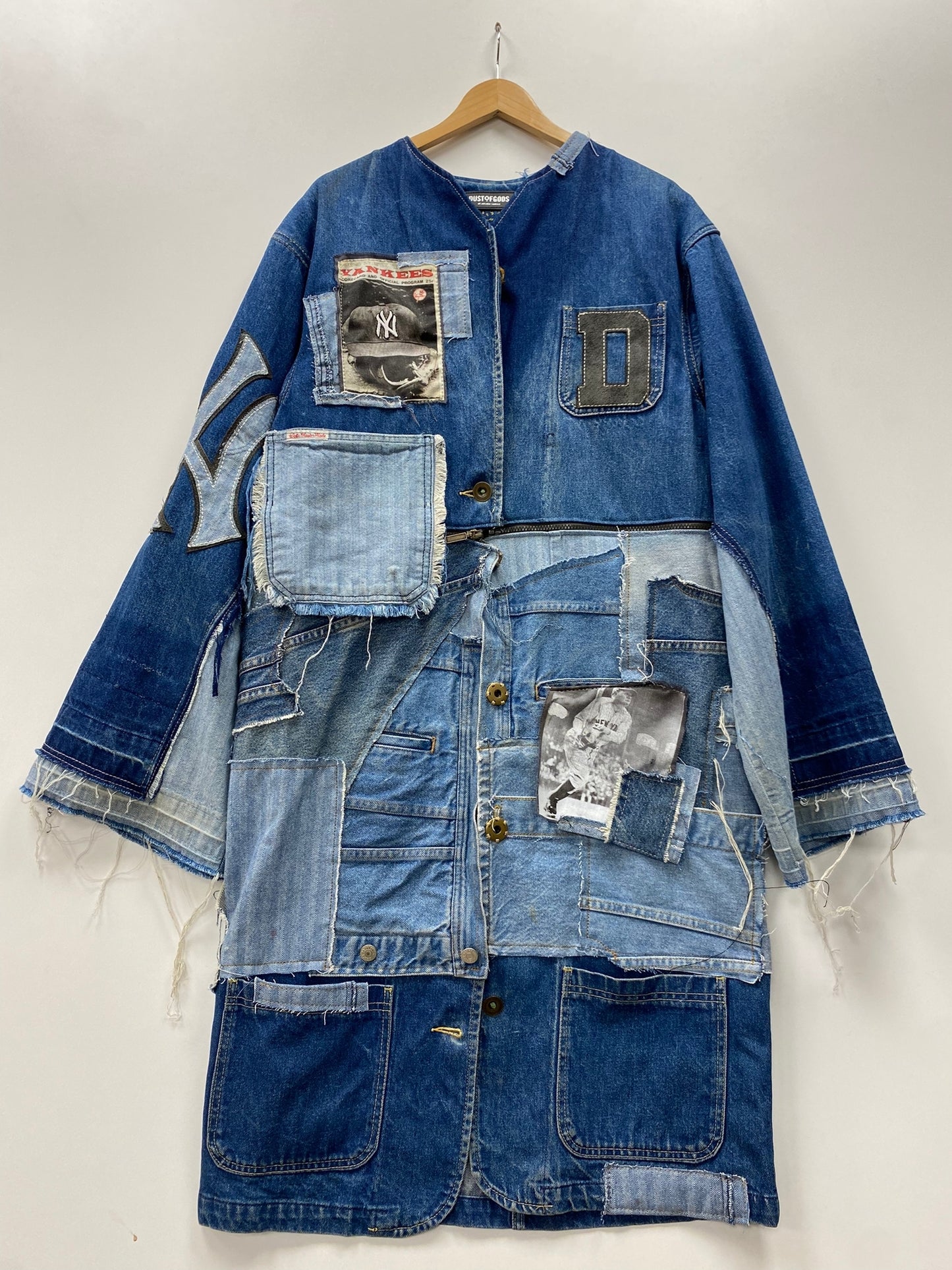 NY Yankees Denim Duster